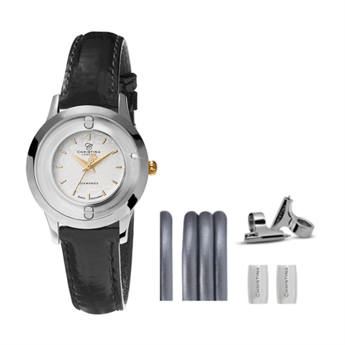 Collect ur 334BWBL + Gunmetal Watch Cord set - Christina Jewelry & Watches
